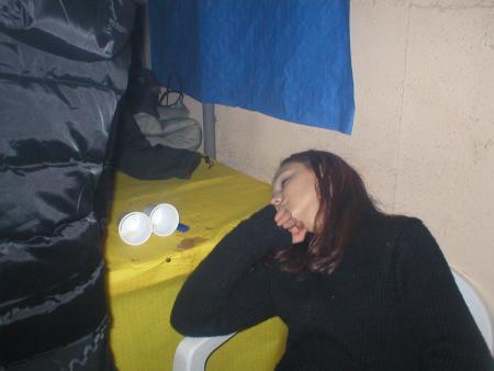 ma couzine anael au 20 ans de mon frere